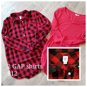 Maternity GAP shirts